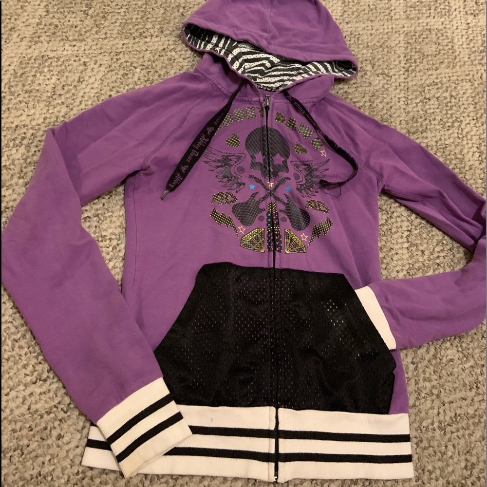 ☃️Abbey Dawn Avril Lavigne Women’s Med ZIP Hoodie